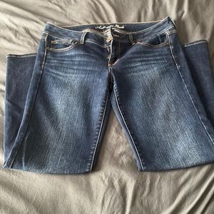 American eagle size 14short bootcut jean woman